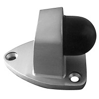 Shepherd Hardware 3406E Heavy Duty Floor Mount Door Stop 2Pack 2 Inch Satin Nickel