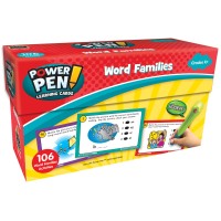 Teacher Created Resources Power Pen Learning Cards Word Families 6105