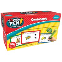 Teacher Created Resources Tcr6103 Power Pen Learning Cards Consonants Grade K