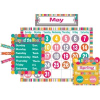 Teacher Created Resources 2685 Tropical Punch Calendar Bulletin Board