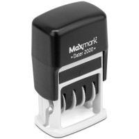 Maxmark Dater 2000 Self Inking Date Stamp Black