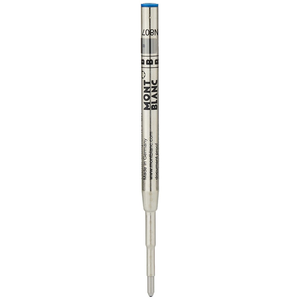 Montblanc Ballpoint Pen Refills B Royal Blue 124491 Refill Cartridges With A Broad Tip For Montblanc Ball Pens 2 X Blue Ba