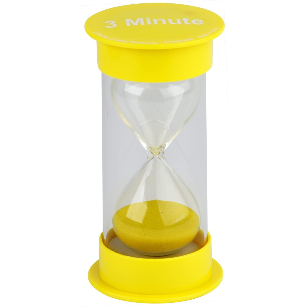 Teacher Created Resources 20759 3 Minute Sand Timer Medium