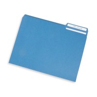 File Folder 13 Cut Tab Letter Size Blue Great For Organizing And Easy File Storage 100 Per Box