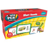 Teacher Created Resources Power Pen Learning Cards Short Vowels Model 6101