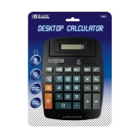 Bazic 8Digit Large Desktop Calculator W Adjustable Display Teaching Material 300112