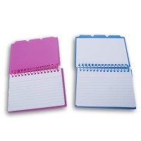 2 Index Cards Spiral Bound Pads With Dividers 60 Cards In Each Pad 3 X 5 Inch