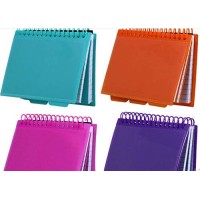 2 Index Cards Spiral Bound Pads With Dividers 60 Cards In Each Pad 3 X 5 Inch