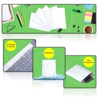 Sales4Less 2 Poly Bubble Mailers 85X12 Inches Padded Envelope Mailer Waterproof Pack Of 25 White