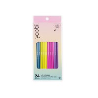 Yoobi No 2 Pencils Presharpened In Bright Colors Pink Purple Blue And Yellow Pencils Fun School Supplies For Kids Teens