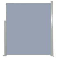 Patio Retractable Side Awning 63x118 Gray 41546