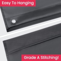 Godery Folder Pocket Chart Black Cascading Wall Organizer For School Classroom Home Or Office Use 20 Pocket Chart Hanging