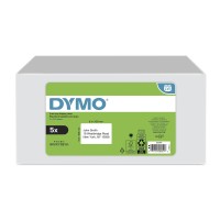 Dymo Authentic Lw Extralarge Shipping Labels For Labelwriter Label Printers White 4 X 6 5 Rolls Of 220 1100 Total