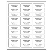 Address Labels For Inkjet Printers 1 X 258 Pack Of 3000 Labels