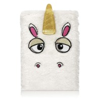 Npw Unicorn Furry Notebook 80Pages