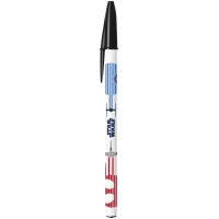 Star Wars Bic Ball Pen Medium Point 10 Mm Black 4Count