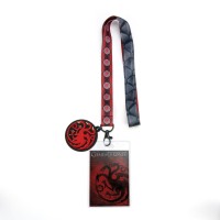 Game Of Thrones House Targaryen Lanyard