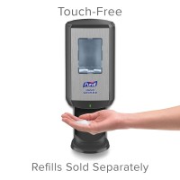 PURELL CS8 Automatic Hand Sanitizer Dispenser Graphite for PURELL CS8 1200 mL Hand Sanitizer Refills Pack of 1 782401