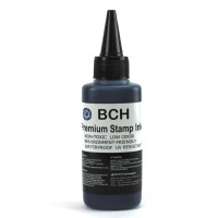 Black Stamp Ink Refill By Bch Premium Grade 25 Oz