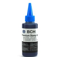 Blue And Red Combo Stamp Ink Refill By Bch Premium Grade 25 Oz 75 Ml Ink Per Bottle