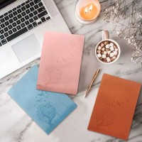 Sinoband 4 Pieces Journals For Writing A5 Paperback Colorful Notebooks Pu Leather Soft Cover Lined Paper Subject Notebooks F