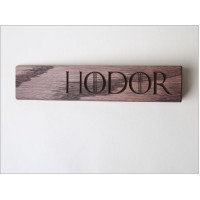 Hodor Door Stop Medieval Oak Hdmo