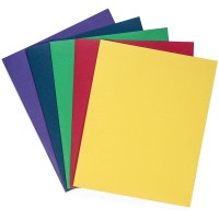 Blue Summit Supplies 50 Two Pocket Folders Designed For Office And Classroom Use Assorted 5 Colors 50 Pack Colored 2 Pocket F