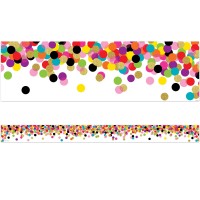 Teacher Created Resources 5609 Confetti Straight Border Trim