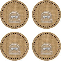 Burlap Clingy Thingies Clips