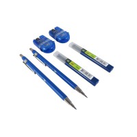 Taytools Bundle Pair 2 Each 504021 20 Mm Mechanical Pencils With 12 Each Hb Leads And Pointersharpener