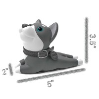 Domestar Door Stop Cute Dog Door Stopper Door Gaps Husky Door Stop Decorative Door Stopper Animal Door Wedge For Home And Offic