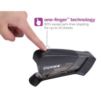 Paper Pro Compact Classic No Effort One Finger 80 Easier Staplers Great For Carpal Tunnel And Arthritis Assorted 3054