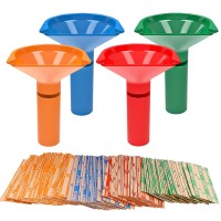 Budgetizer Coin Storage Sorter Tubes 4 Color Coded Coin Counters Tubes And Assorted Coin Wrappers