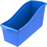 Storex Book Set Storage Bin 7 X 53 X 143 Blue 5 Per