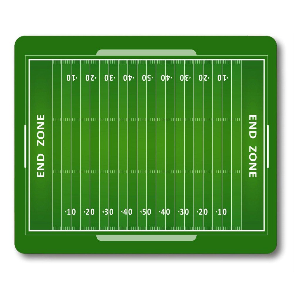 Smooffly Football Mouse Pad American Football Field Customized Rectangle Nonslip Rubber Mousepad Gaming Mouse Pad