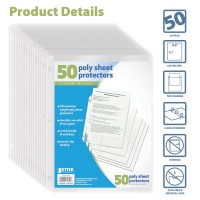 Better Office Products Better Office Sheet Protectors 50 Pack