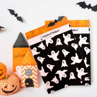 Inspired Mailers Poly Mailers 10X13100 Pack Halloween Ghosts Mailing Envelopes Packing Envelopes 10X13 Poly Mailers