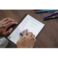 Rocketbook Smart Reusable Notebook Dotted Grid Ecofriendly Notebook With 1 Pilot Frixion Pen 1 Microfiber Cloth Included