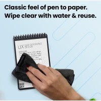 Rocketbook Smart Reusable Notebook Dotted Grid Ecofriendly Notebook With 1 Pilot Frixion Pen 1 Microfiber Cloth Included