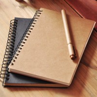 Dstelin Soft Cover Spiral Notebook Journal 2Pack Blank Sketch Book Pad Wirebound Memo Notepads Diary Notebook Planner With Un