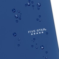 Five Star Spiral Notebook Study App 5 Subject College Ruled Paper Fights Ink Bleed Water Resistant Cover 812 X 11