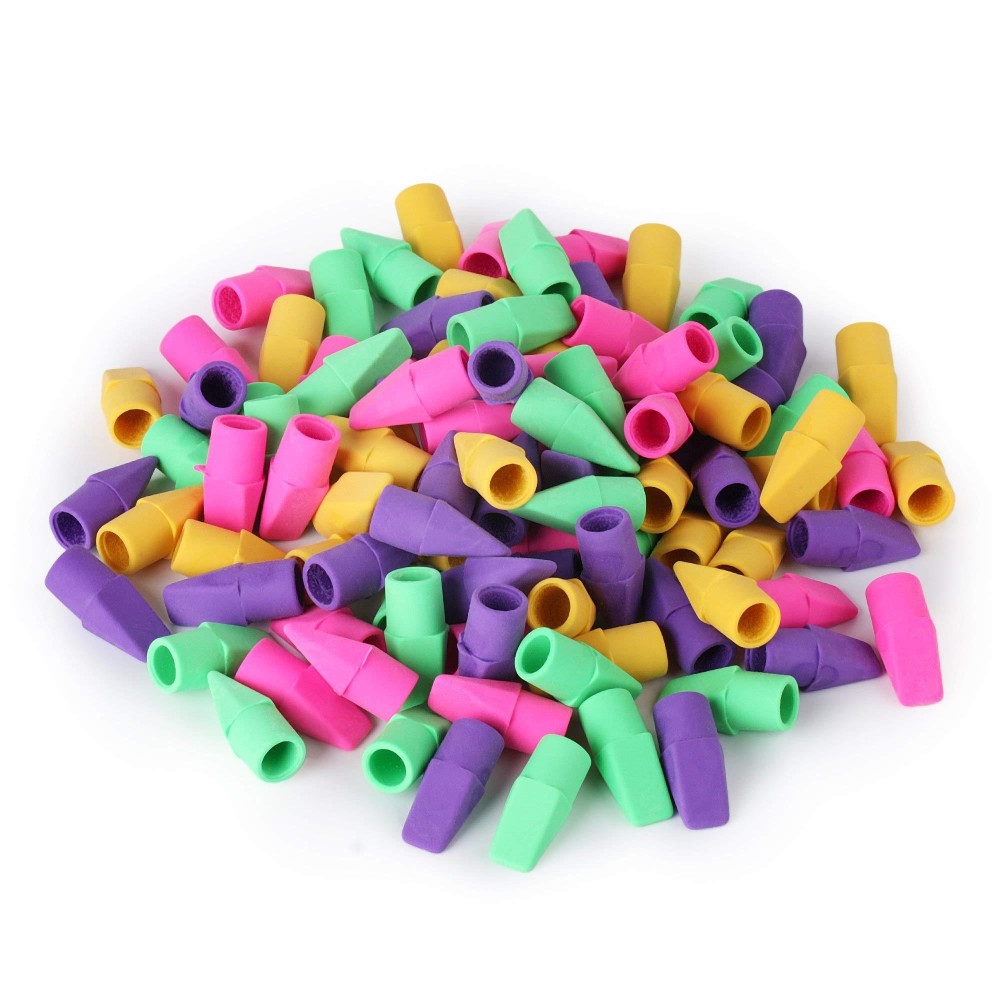 Mr Pen Erasers For Pencils 120 Pack Pencil Top Erasers Eraser Caps Kids Cap Tops Topper Erasers Ereaser