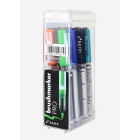 Karin Brushmarker Pro 12 Basic Colours Set Assorted