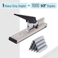 Mr Pen Heavy Duty Stapler With 1000 Staples 100 Sheet High Capacity Office Stapler Desk Stapler Big Stapler Paper Stapler