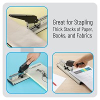 Mr Pen Heavy Duty Stapler With 1000 Staples 100 Sheet High Capacity Office Stapler Desk Stapler Big Stapler Paper Stapler