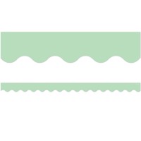 Teacher Created Resources Mint Green Scalloped Border Trim Tcr8870