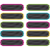 Teacher Created Resources Chalkboard Brights Labels Tcr20871 525Inch X 15Inch