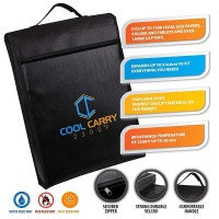 Cool Carry 2300 F Document Bag Fireproof Waterproof 15 X 11