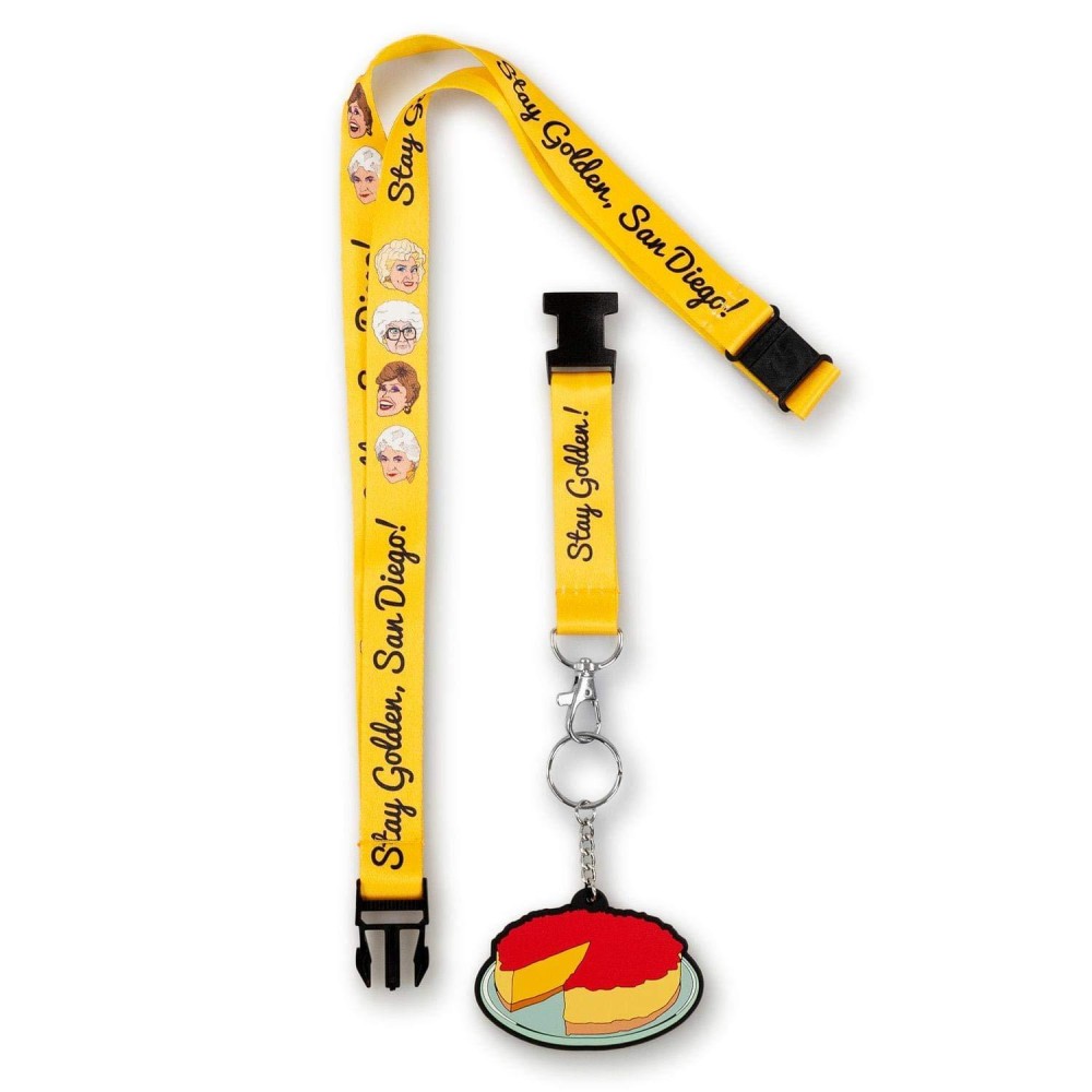 Golden Girls Special Edition Stay Golden San Diego Lanyard W Charm