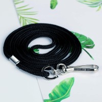 Cotodo Id Black Lanyards Safety Badge Lanyard 36 With Swivel Hook 100 Pack